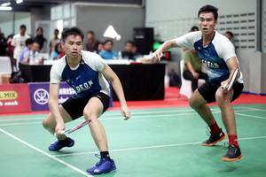 Joseph Marcellino Kyta/Joven Farandi (Djarum Badminton/Edward Luhukay)