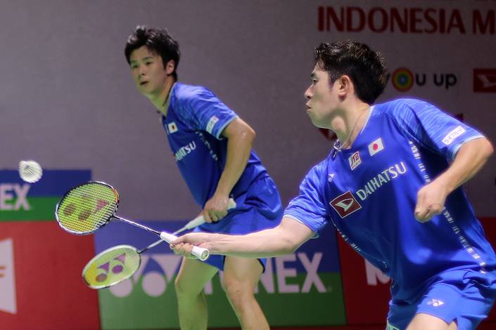 Takuro Hoki/Yugo Kobayashi (Djarum Badminton) Takuro Hoki/Yugo Kobayashi (Djarum Badminton)