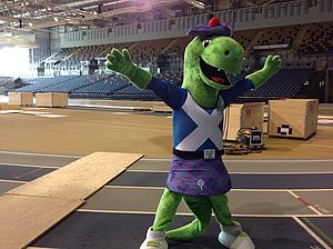 Nettie Sang Maskot BWF World Championships 2017. (Foto: Twitter @2017BWC)