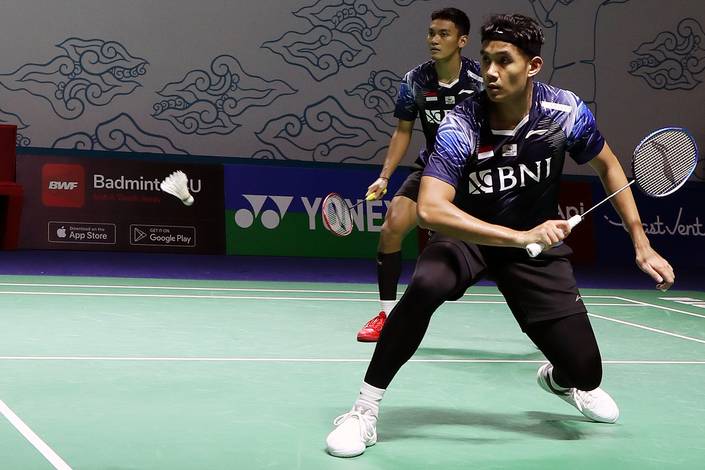 Bagas Maulana/Muhammad Shohibul Fikri (Djarum Badminton) Bagas Maulana/Muhammad Shohibul Fikri (Djarum Badminton)