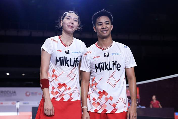 Gloria Emanuelle Widjaja & Dejan Ferdinansyah (Humas PP PBSI) Gloria Emanuelle Widjaja & Dejan Ferdinansyah (Humas PP PBSI)