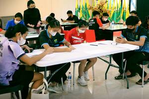 Para Penghuni Baru Pelatnas Cipayung Ikuti Tes (Humas PP PBSI)