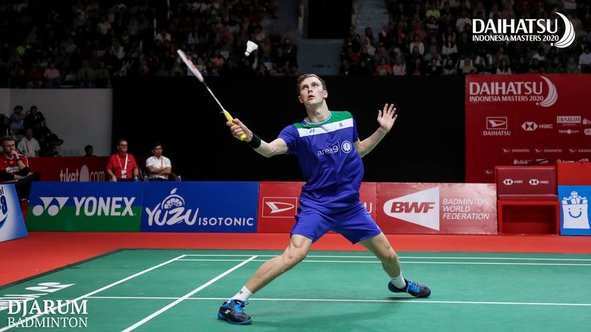 Viktor Axelsen (Denmark). Viktor Axelsen (Denmark).