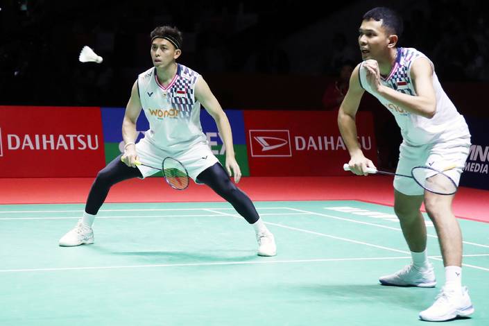 Fajar Alfian/Muhammad Rian Ardianto (Djarum Badminton/Edward Luhukay) Fajar Alfian/Muhammad Rian Ardianto (Djarum Badminton/Edward Luhukay)
