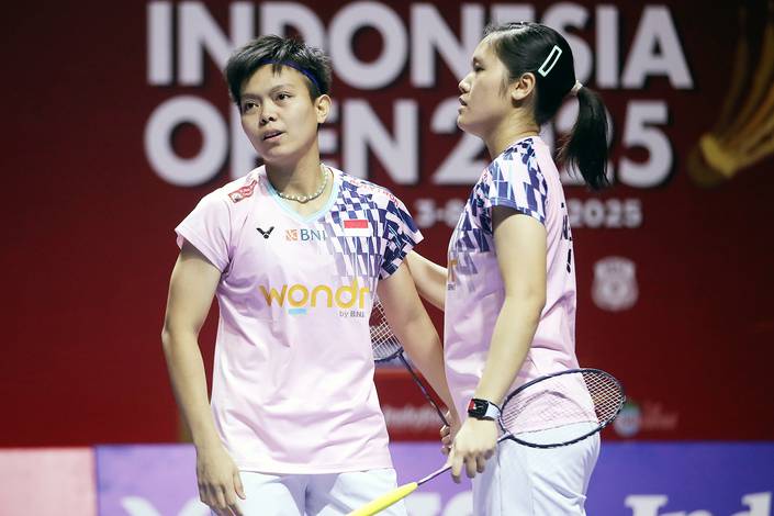 Lanny Tria Mayasari/Siti Fadia Silva Ramadhanti (Djarum Badminton/Edward Luhukay) Lanny Tria Mayasari/Siti Fadia Silva Ramadhanti (Djarum Badminton/Edward Luhukay)