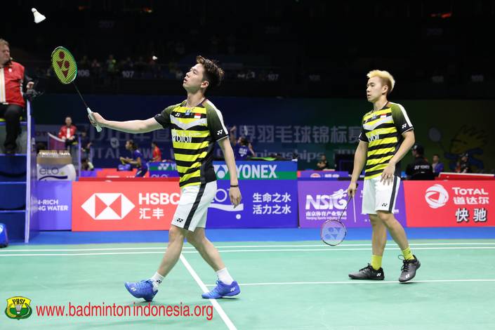 Kevin Sanjaya Sukamuljo/Marcus Fernaldi Gideon (Foto: PBSI)