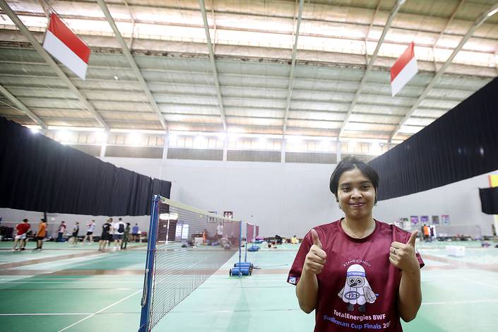 Gregoria Mariska Tunjung (Djarum Badminton/Edward Luhukay) Gregoria Mariska Tunjung (Djarum Badminton/Edward Luhukay)