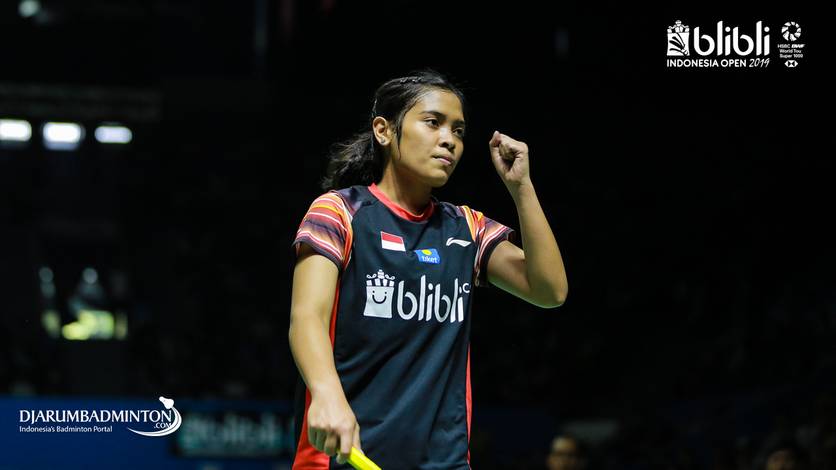 Gregoria Mariska Tunjung (Indonesia). Gregoria Mariska Tunjung (Indonesia).