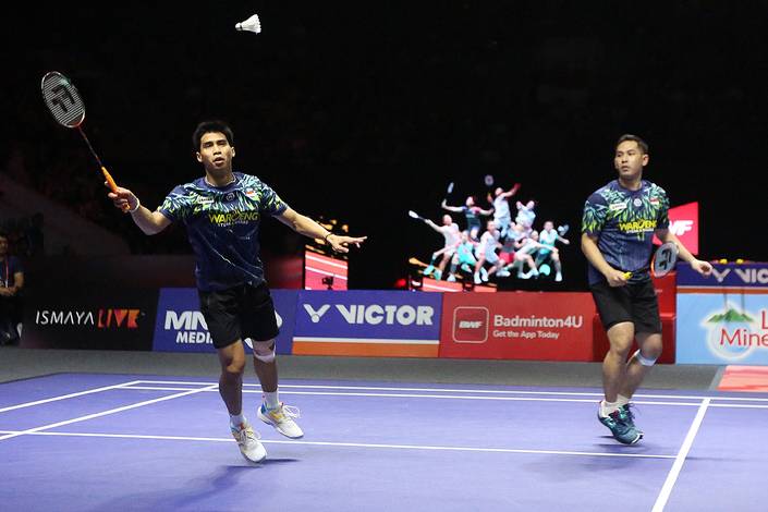 Sabar Karyaman Gutama/Moh Reza Pahlevi (Djarum Badminton/Edward Luhukay) Sabar Karyaman Gutama/Moh Reza Pahlevi (Djarum Badminton/Edward Luhukay)