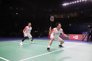 Mohammad Ahsan & Hendra Setiawan (Humas PP PBSI)