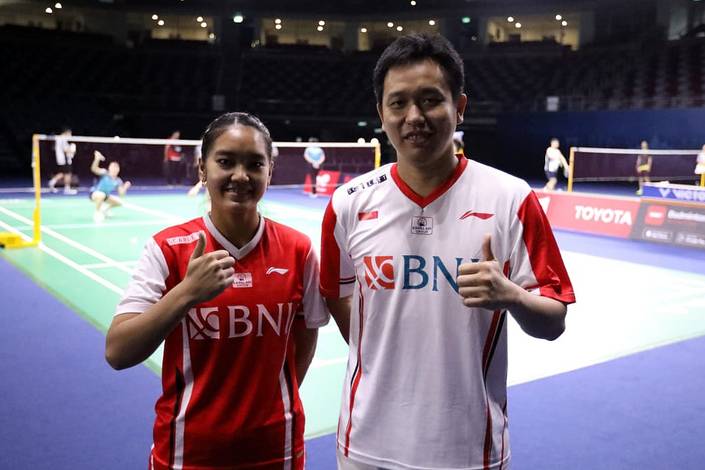 Nita Violina Marwah & Hendra Setiawan (Humas PP PBSI) Nita Violina Marwah & Hendra Setiawan (Humas PP PBSI)