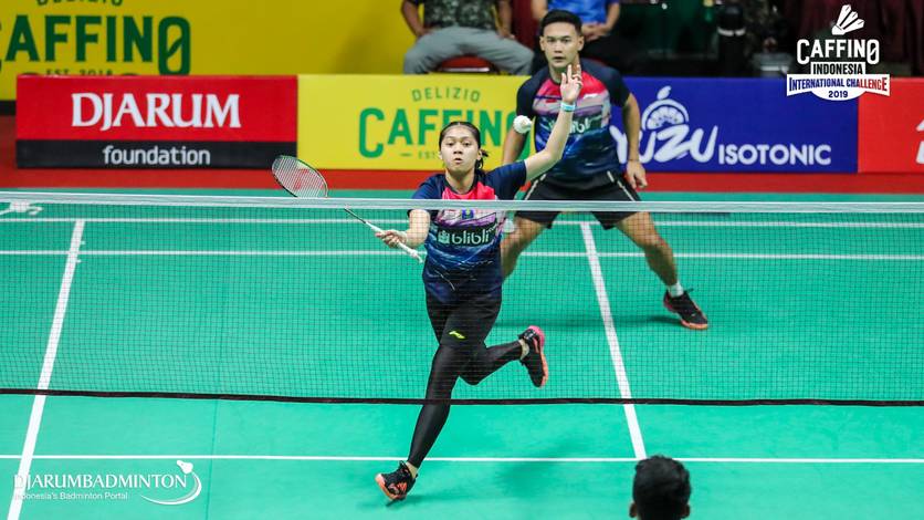 Indah Cahya Sari Jamil saat berpasangan dengan Ghifari Anandaffa Prihardika.