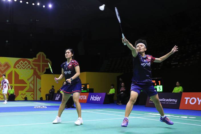 Lanny Tria Mayasari/Siti Fadia Silva Ramadhanti (Humas PP PBSI) Lanny Tria Mayasari/Siti Fadia Silva Ramadhanti (Humas PP PBSI)