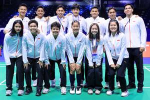 Tim Indonesia pada BAMTC 2025 (Humas PP PBSI)