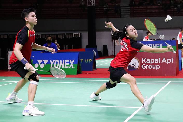 Verrell Yustin Mulia/Priskila Venus Elsadai (Djarum Badminton) Verrell Yustin Mulia/Priskila Venus Elsadai (Djarum Badminton)