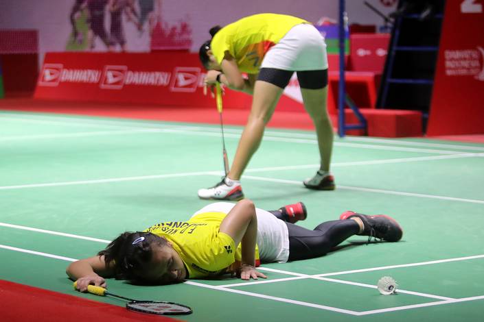 Febriana Dwipuji Kusuma/Amalia Cahaya Pratiwi (Djarum Badminton) Febriana Dwipuji Kusuma/Amalia Cahaya Pratiwi (Djarum Badminton)