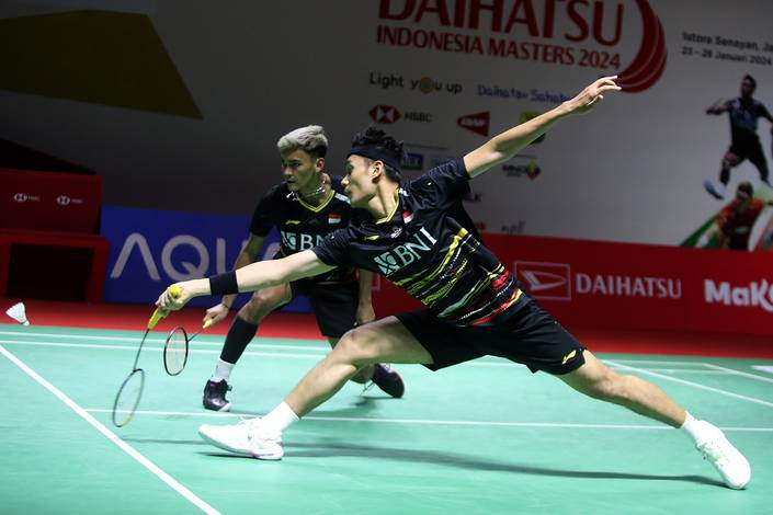 Bagas Maulana/Muhammad Shohibul Fikri (Djarum Badminton) Bagas Maulana/Muhammad Shohibul Fikri (Djarum Badminton)