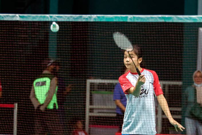Jordana Alexa Mongkareng (Djarum Badminton) Jordana Alexa Mongkareng (Djarum Badminton)