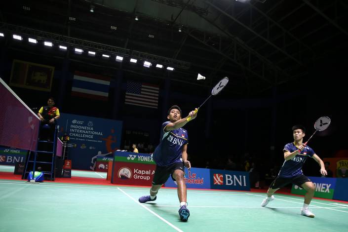 Teges Satriaji Cahyo Hutomo/Cristopher David Wijaya (Humas PP PBSI) Teges Satriaji Cahyo Hutomo/Cristopher David Wijaya (Humas PP PBSI)