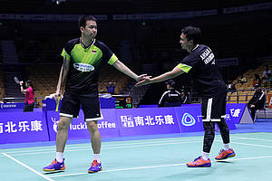 Hendra Setiawan/Mohammad Ahsan (Indonesia) putuskan mundur dari Badminton Asia Championships 2019.