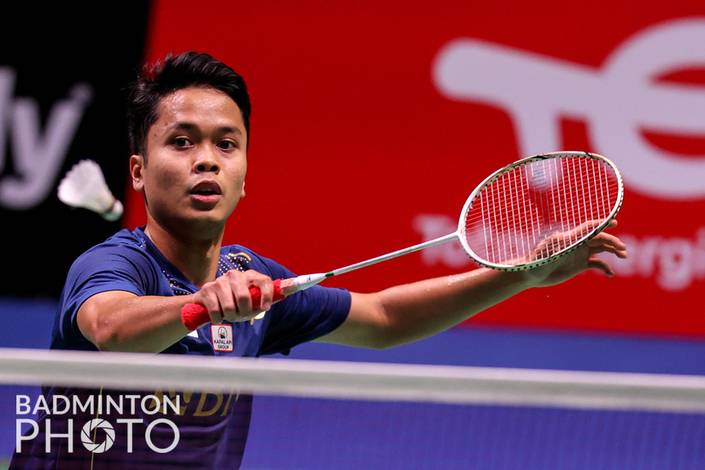 Anthony Sinisuka Ginting (Foto: Badminton Photo/Raphael Sachetat) Anthony Sinisuka Ginting (Foto: Badminton Photo/Raphael Sachetat)
