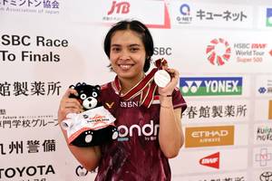 Gregoria Mariska Tunjung (Humas PP PBSI) Gregoria Mariska Tunjung (Humas PP PBSI)