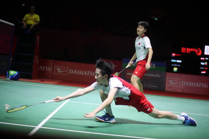 Liu Sheng Shu/Zhang Shu Xian (Djarum Badminton) Liu Sheng Shu/Zhang Shu Xian (Djarum Badminton)