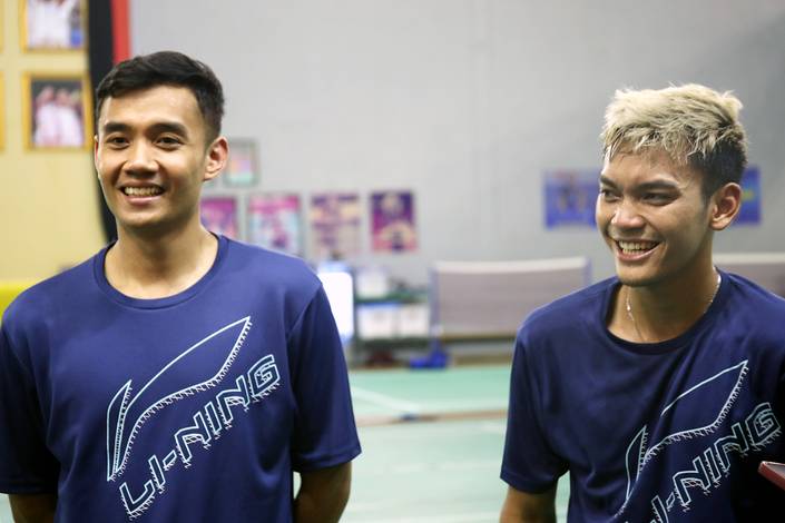 Bagas Maulana/Muhammad Shohibul Fikri (Djarum Badminton) Bagas Maulana/Muhammad Shohibul Fikri (Djarum Badminton)