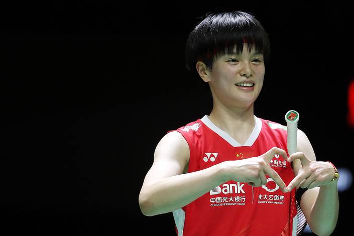 Wang Zhi Yi (Djarum Badminton/Edward Luhukay)