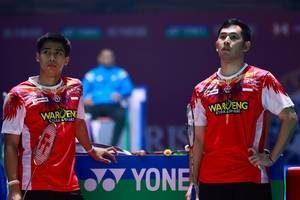 Sabar Karyaman Gutama/Moh Reza Pahlevi Isfahani (Humas PP PBSI) Sabar Karyaman Gutama/Moh Reza Pahlevi Isfahani (Humas PP PBSI)