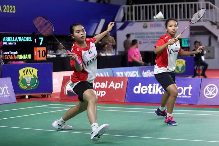 Isyana Syahira Meida/Rinjani Kwinnara Nastine (Djarum Badminton) Isyana Syahira Meida/Rinjani Kwinnara Nastine (Djarum Badminton)