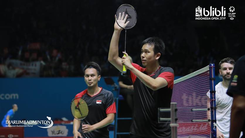 Hendra Setiawan/Mohammad Ahsan (Indonesia). Hendra Setiawan/Mohammad Ahsan (Indonesia).