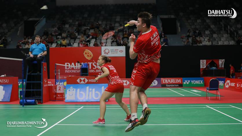 Ganda campuran Rusia, Rodion Alimov/Alina Davletova juara Kejuaraan Eropa 2021. Ganda campuran Rusia, Rodion Alimov/Alina Davletova juara Kejuaraan Eropa 2021.