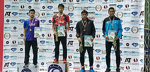Podium Tunggal Putra Iran International Challenge 2017