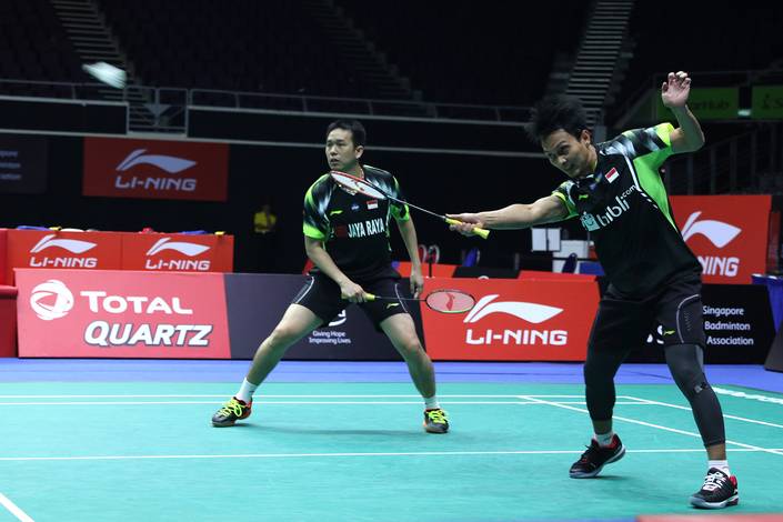Hendra Setiawan/Mohammad Ahsan. (Foto: PBSI) Hendra Setiawan/Mohammad Ahsan. (Foto: PBSI)