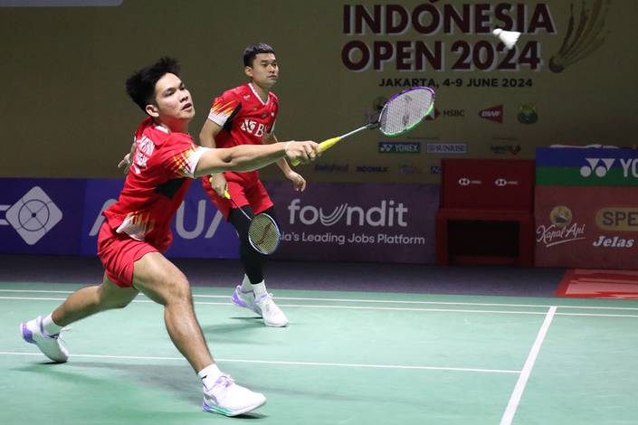 Leo Rolly Carnando/Daniel Marthin (Djarum Badminton) Leo Rolly Carnando/Daniel Marthin (Djarum Badminton)