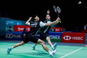 Sabar Karyaman Gutama/Moh Reza Pahlevi Isfahani (Humas PP PBSI)