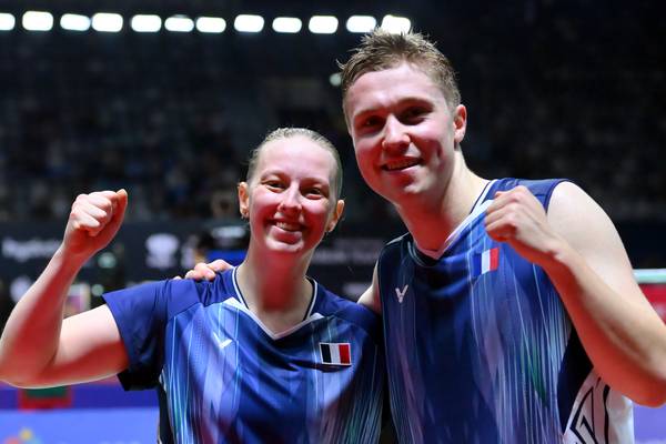 Delphine Delrue & Thom Gicquel (Djarum Badminton) Delphine Delrue & Thom Gicquel (Djarum Badminton)
