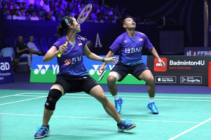 Rehan Naufal Kusharjanto/Lisa Ayu Kusumawati (Humas PP PBSI) Rehan Naufal Kusharjanto/Lisa Ayu Kusumawati (Humas PP PBSI)