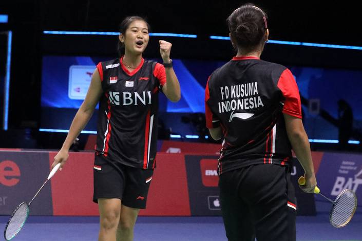 Amalia Cahaya Pratiwi & Febriana Dwipuji Kusuma (Humas PP PBSI) Amalia Cahaya Pratiwi & Febriana Dwipuji Kusuma (Humas PP PBSI)