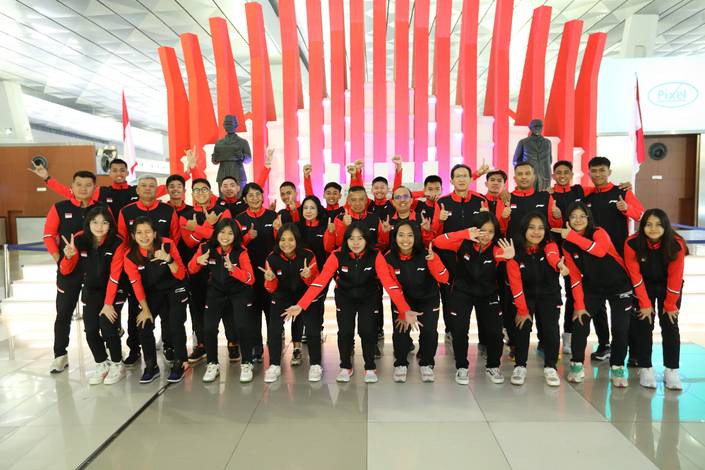 Skuad Indonesia pada Kejuaraan Dunia Junior 2023 (Humas PP PBSI) Skuad Indonesia pada Kejuaraan Dunia Junior 2023 (Humas PP PBSI)