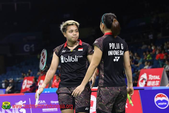 Greysia Polii/Apriyani Rahayu (Foto: PBSI) Greysia Polii/Apriyani Rahayu (Foto: PBSI)