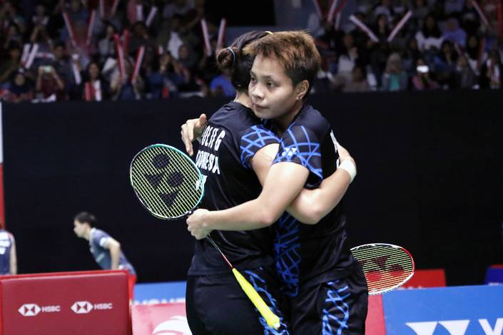 Greysia Polii/Apriyani Rahayu (Djarum Badminton) Greysia Polii/Apriyani Rahayu (Djarum Badminton)