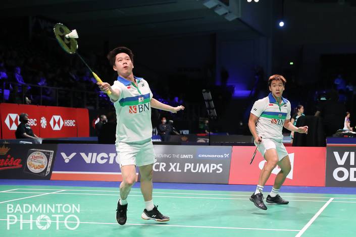 Kevin Sanjaya Sukamuljo & Marcus Fernaldi Gideon (Badminton Photo/Yves Lacroix)