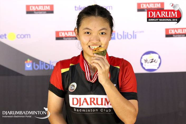 Savira Sandradewi (PB Djarum Kudus) menjuarai tunggal taruna putri. Savira Sandradewi (PB Djarum Kudus) menjuarai tunggal taruna putri.