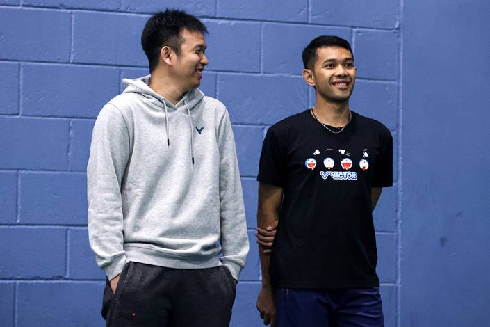 Hendra Setiawan & Fajar Alfian (Humas PP PBSI)