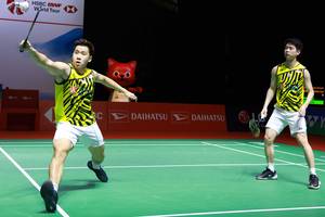 Marcus Fernaldi Gideon & Kevin Sanjaya Sukamuljo (Humas PP PBSI)