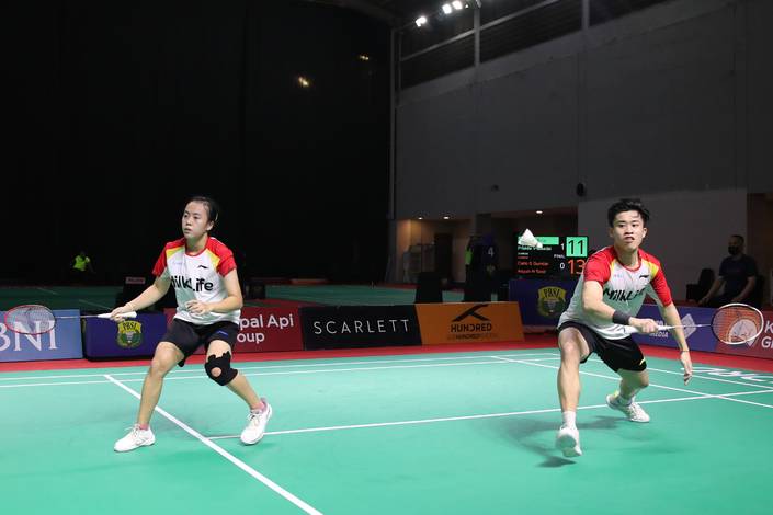 Priskila Venus Elsadai & Verrell Yustin Mulia (Djarum Badminton) Priskila Venus Elsadai & Verrell Yustin Mulia (Djarum Badminton)
