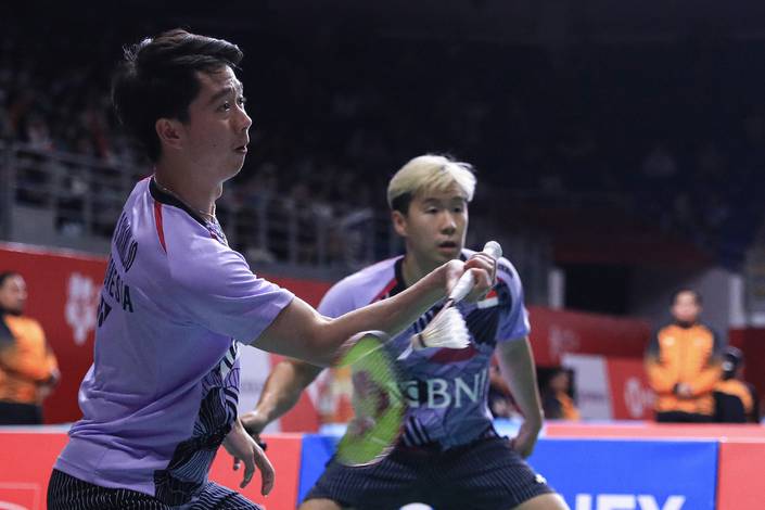Kevin Sanjaya Sukamuljo/Marcus Fernaldi Gideon (Humas PP PBSI) Kevin Sanjaya Sukamuljo/Marcus Fernaldi Gideon (Humas PP PBSI)