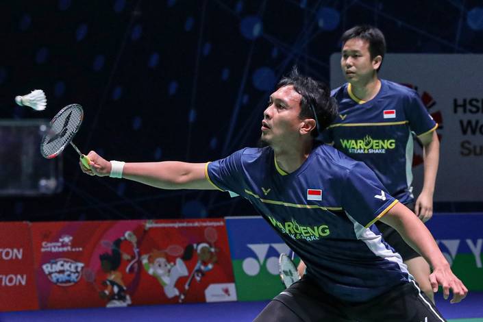 Mohammad Ahsan/Hendra Setiawan (Humas PP PBSI) Mohammad Ahsan/Hendra Setiawan (Humas PP PBSI)